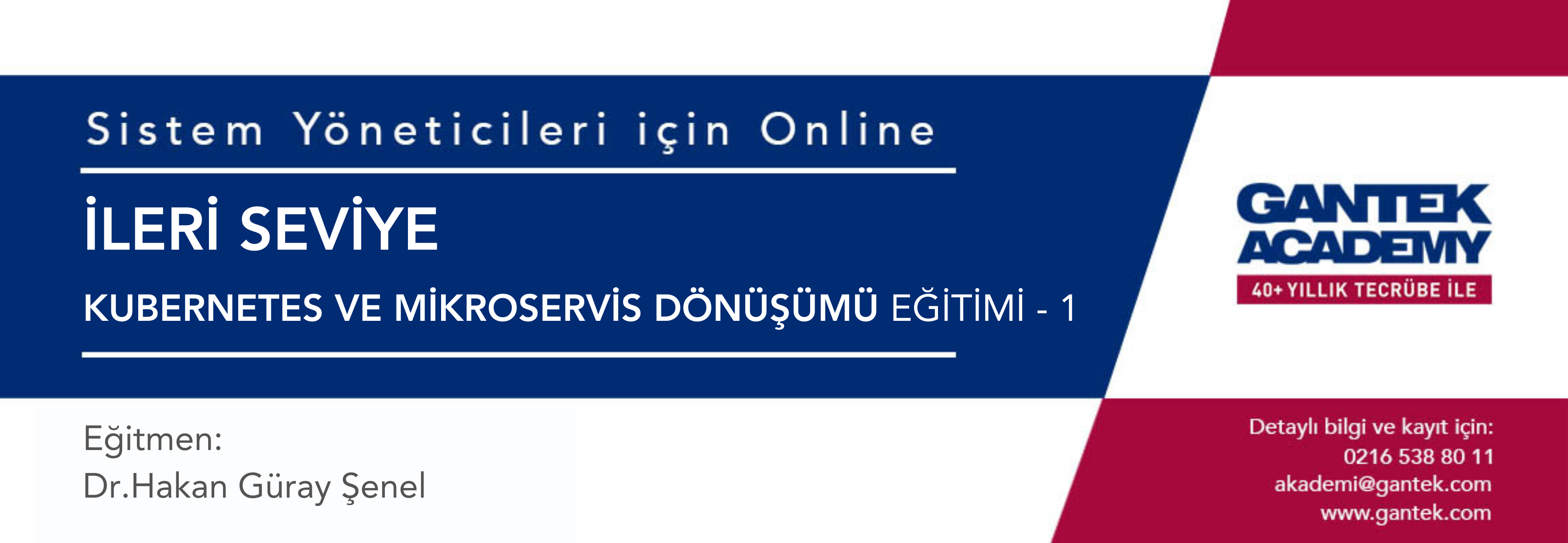 İLERİ SEVİYE KUBERNETES VE MİKROSERVİS DÖNÜŞÜMÜ - 1